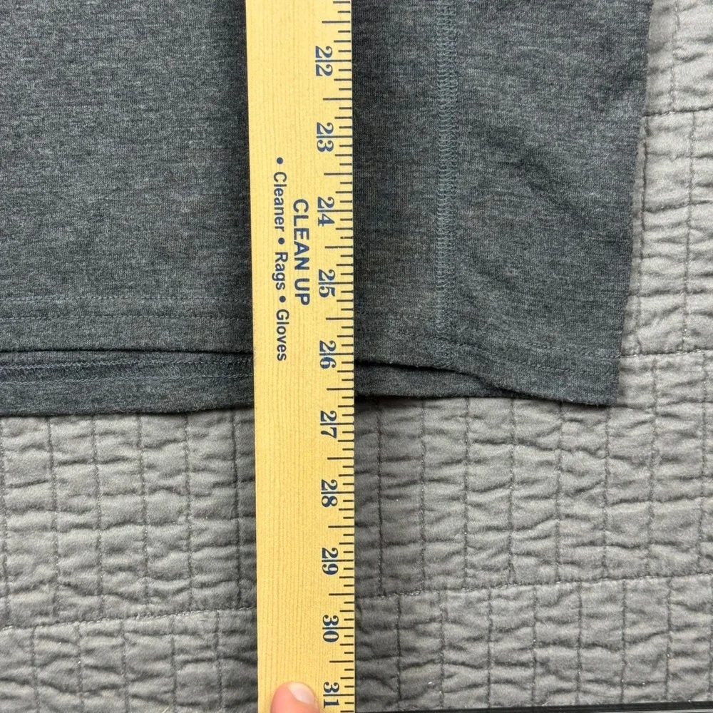 Carhartt Force Shirt‎ Men XL Gray Wool Blend Base Layer Workwear Long Sleeve
